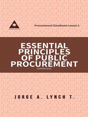 cover image of Essential Principles of Public Procurement
